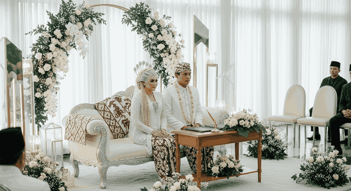Panduan Akad Nikah Elegan dengan Sentuhan Modern Panduan Akad Nikah Elegan dengan Sentuhan Modern