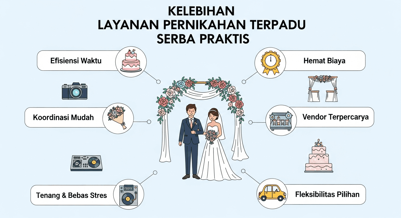 Layanan Pernikahan Terpadu Serba Praktis