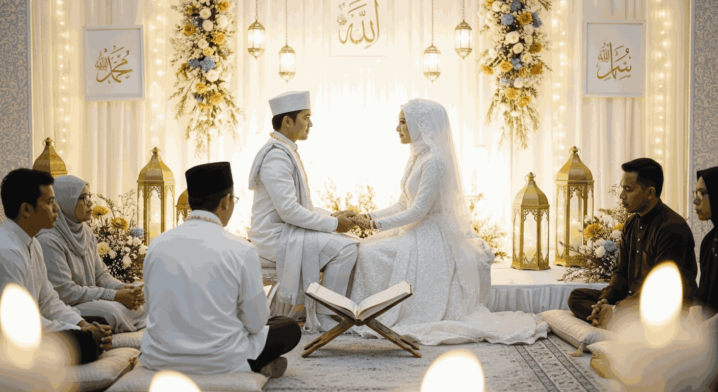 Pernikahan Islami yang Sederhana dan Suci Pernikahan Islami yang Sederhana dan Suci