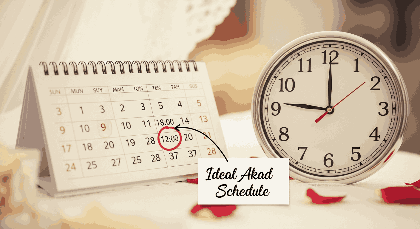 Cara Mengatur Jadwal Hari H Nikah untuk Menghindari Stres dan Kesalahan Cara Mengatur Jadwal Hari H Nikah untuk Menghindari Stres dan Kesalahan