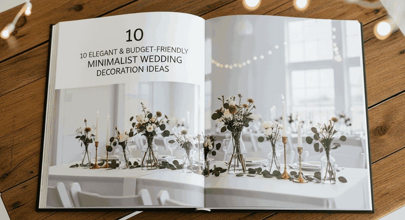 Panduan 10 Ide Dekorasi Nikah Minimalis yang Elegan dan Hemat