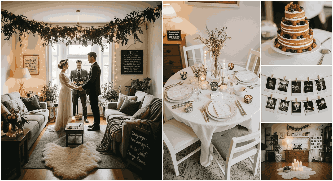 Panduan Ide Pernikahan Intim di Rumah yang Hangat Panduan Ide Pernikahan Intim di Rumah yang Hangat