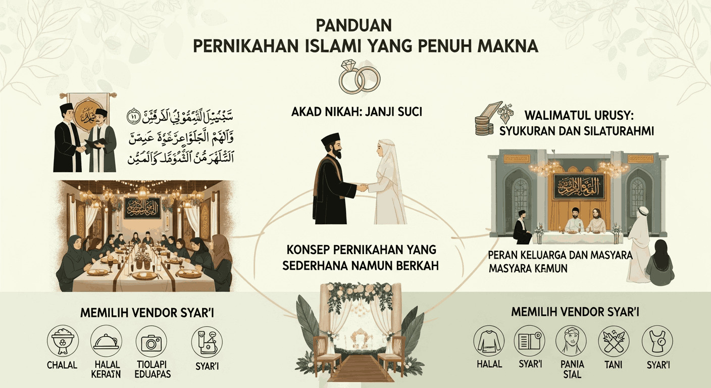 Panduan Konsep Pernikahan Islami yang Penuh Makna Panduan Konsep Pernikahan Islami yang Penuh Makna