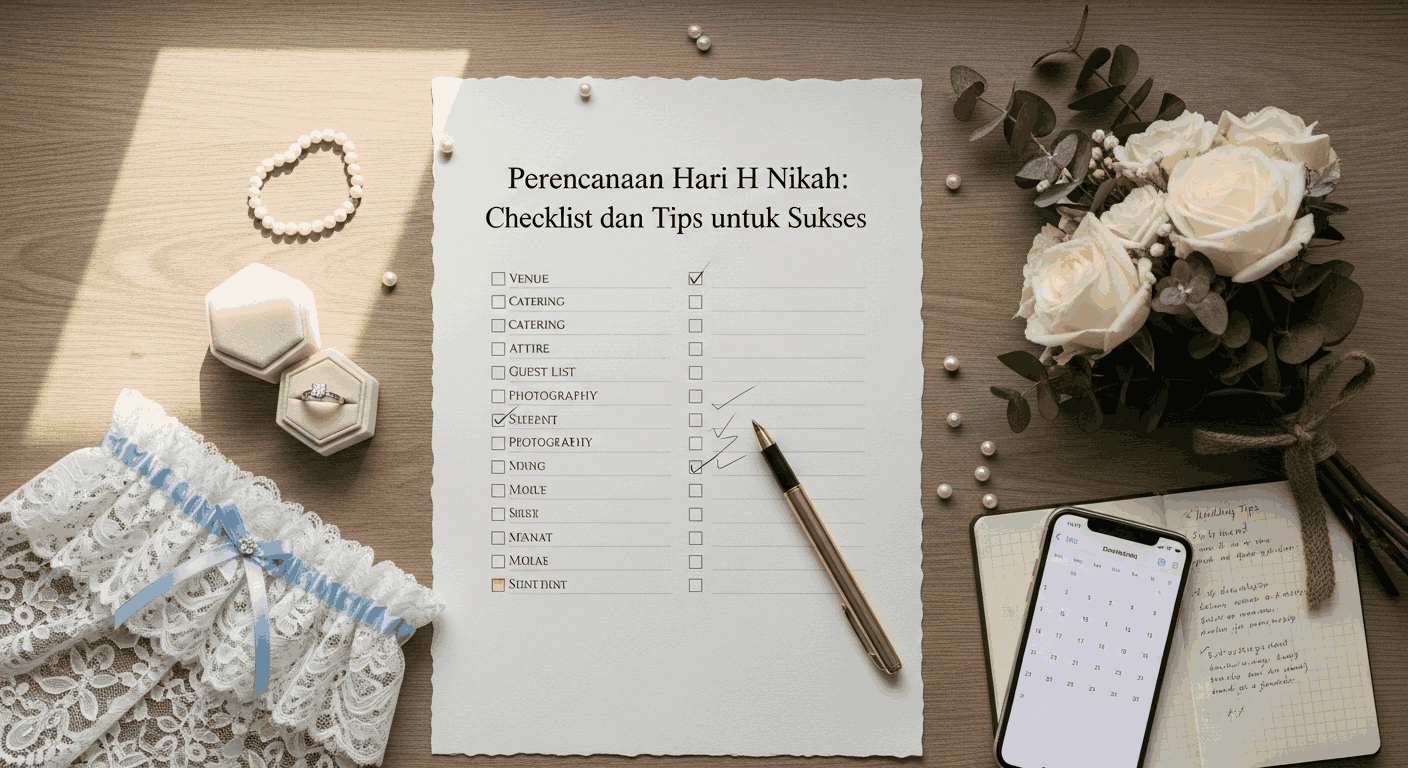 Perencanaan Hari H Nikah: Checklist dan Tips untuk Sukses Perencanaan Hari H Nikah: Checklist dan Tips untuk Sukses