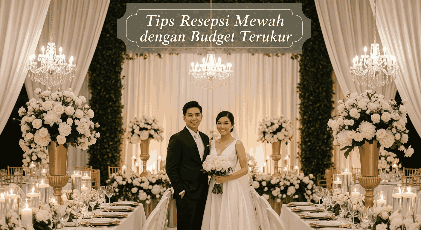 Tips Resepsi Mewah dengan Budget Terukur Tips Resepsi Mewah dengan Budget Terukur