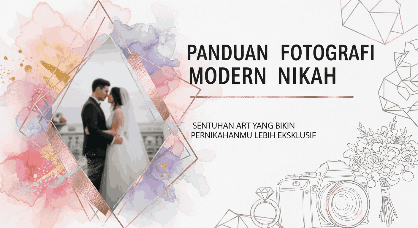 Panduan Fotografi Modern Nikah dengan Sentuhan Art Panduan Fotografi Modern Nikah dengan Sentuhan Art