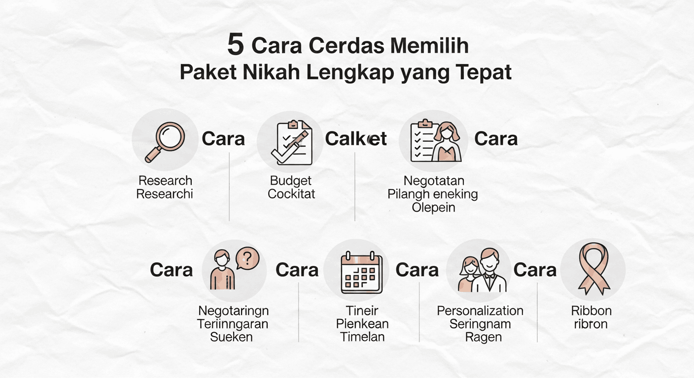 Panduan 5 Cara Cerdas Pilih Paket Nikah Lengkap yang Tepat untuk Budget Anda