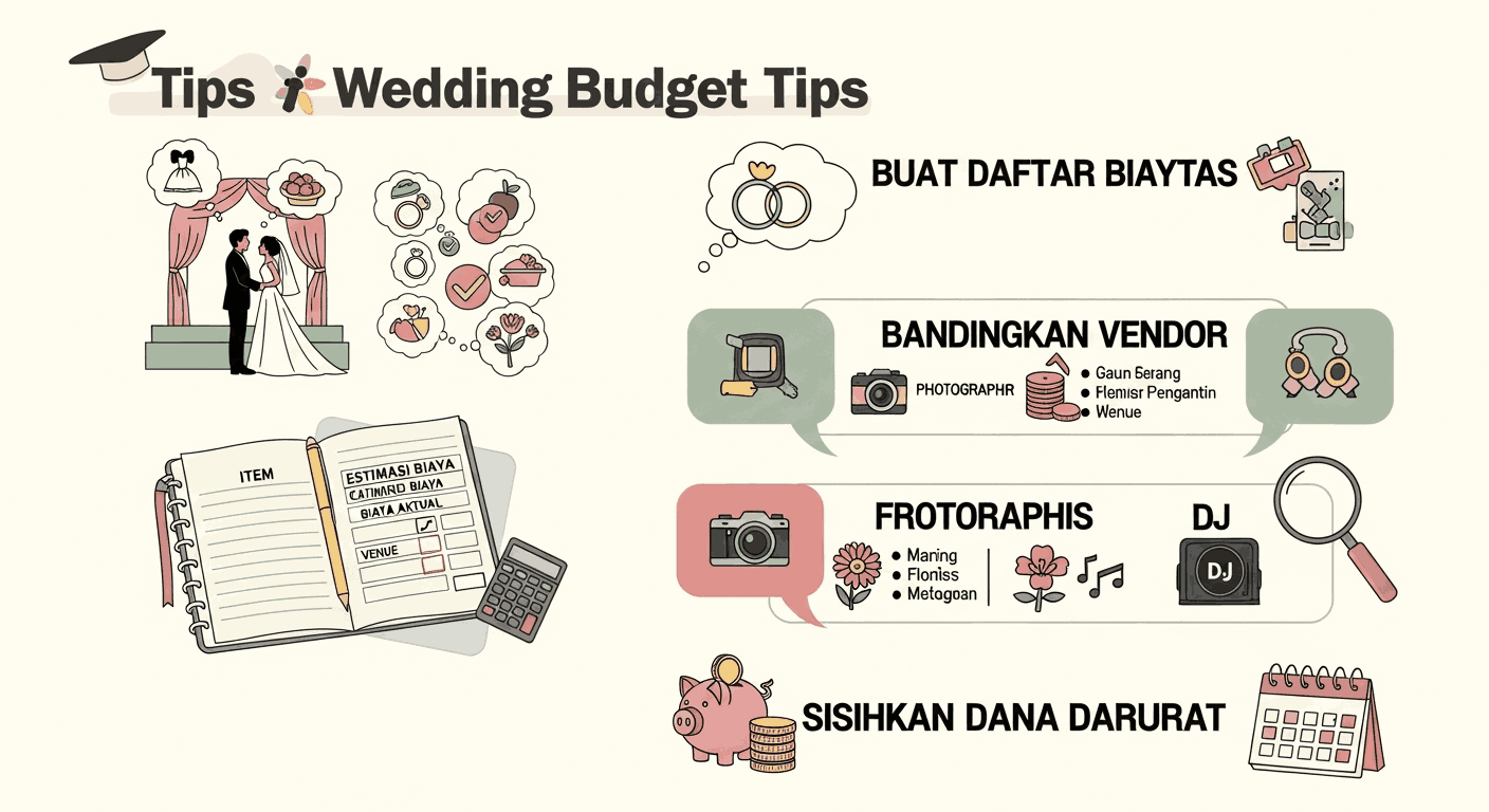 Cara Menentukan Anggaran Nikah Hemat yang Tepat: Tips dan Trik