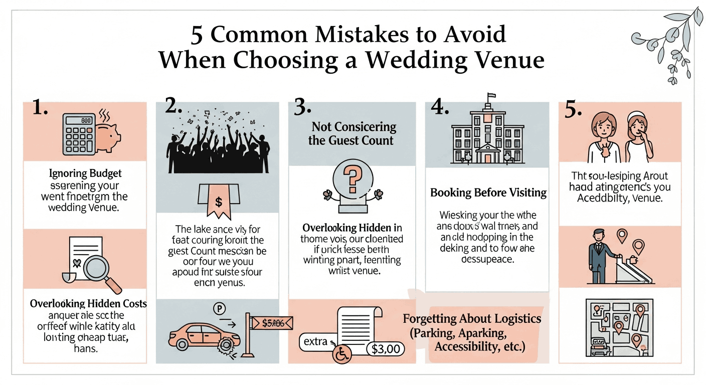 Panduan 7 Kesalahan Umum dalam Pemilihan Venue Pernikahan yang Harus Dihindari