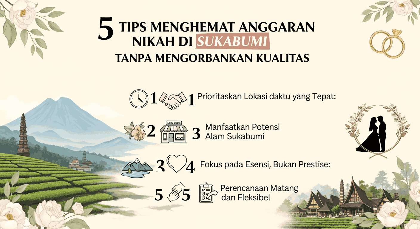 Panduan 10 Tips untuk Menghemat Anggaran Nikah di Sukabumi Tanpa Mengorbankan Kualitas