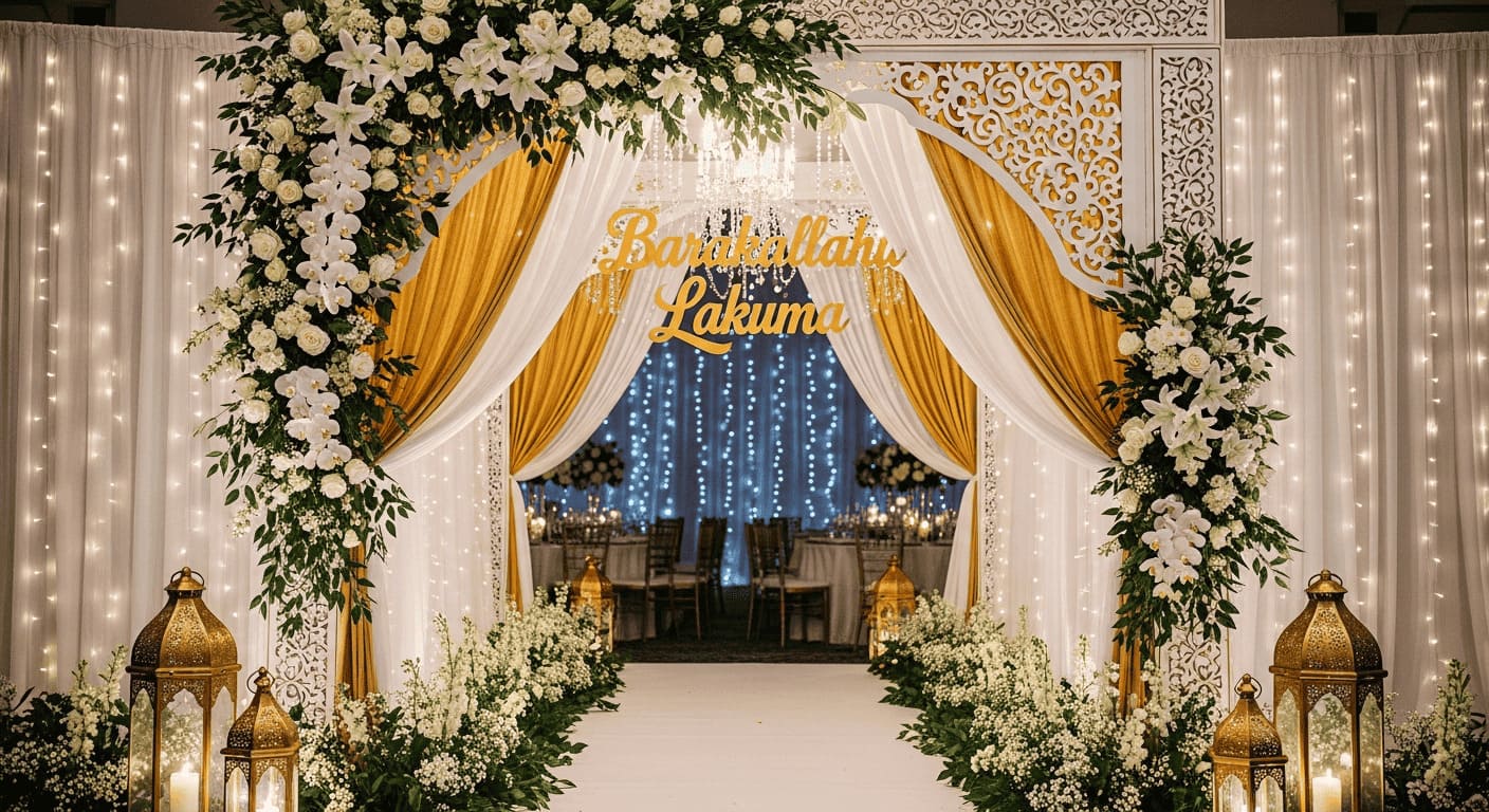 Panduan 15 Ide Dekorasi Nikah Islami Bermakna untuk Pernikahan Impian Anda