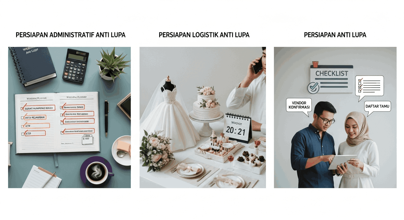 Checklist Persiapan Nikah Anti Lupa
