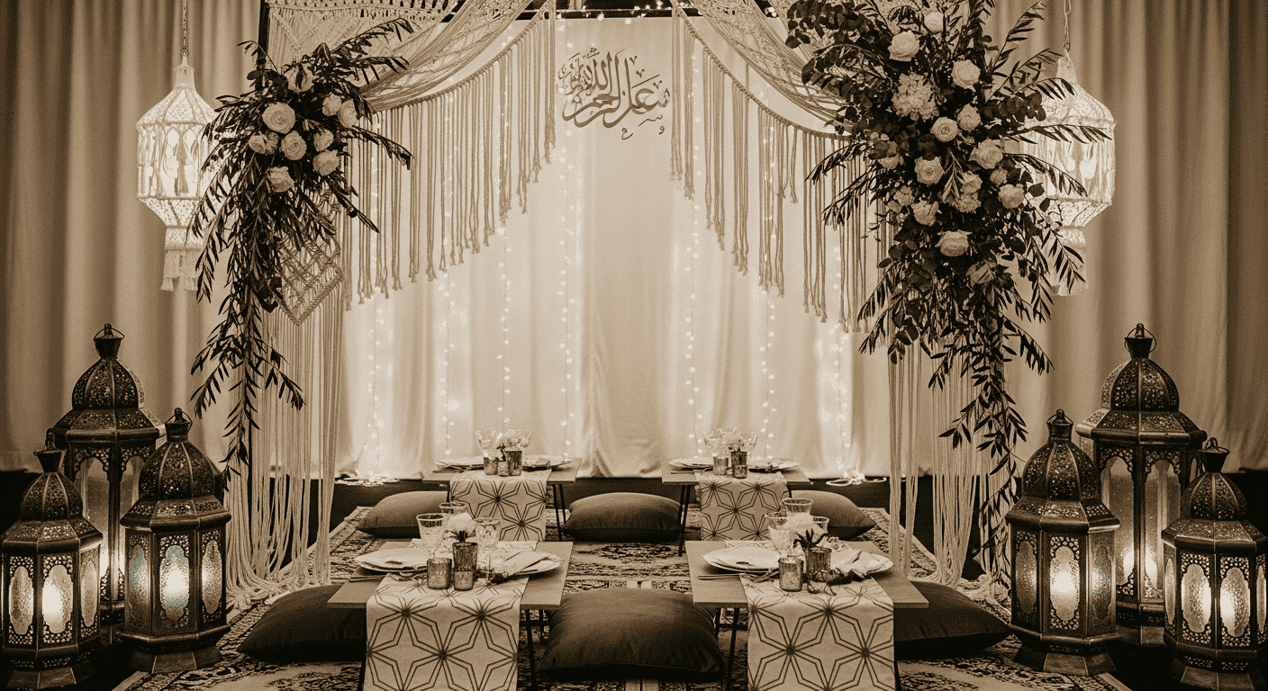 Dekorasi Nikah Minimalis: 5 Ide yang Sederhana namun Elegan