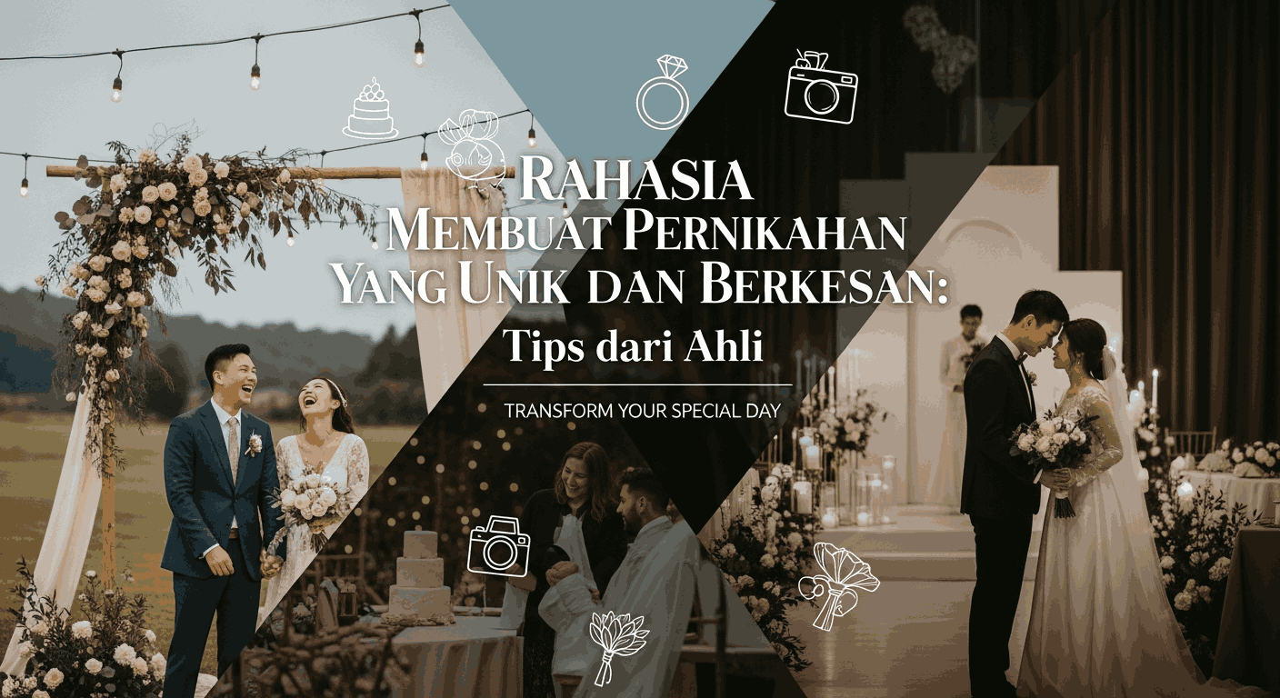 Rahasia Membuat Pernikahan yang Unik dan Berkesan: Tips dari Ahli Rahasia Membuat Pernikahan yang Unik dan Berkesan: Tips dari Ahli