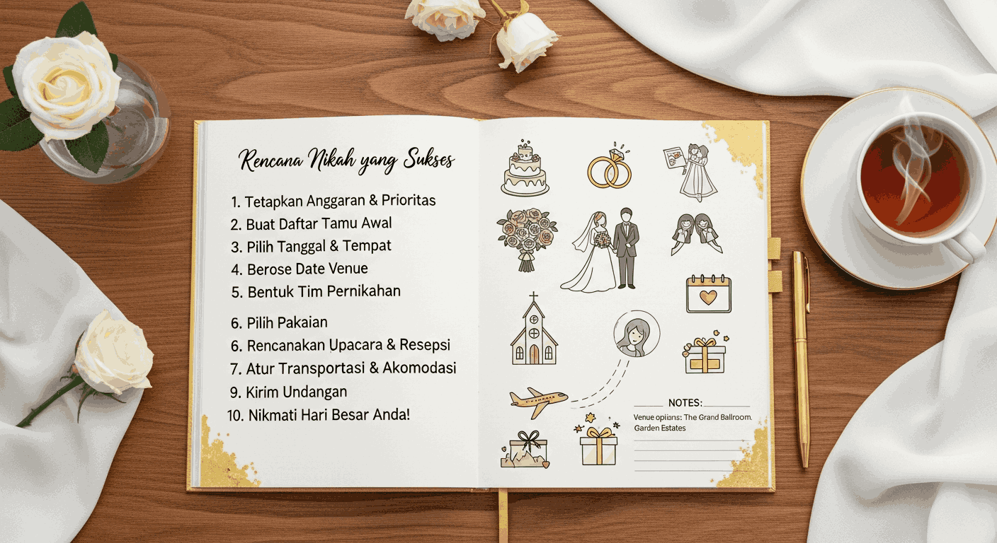 Rencana Nikah yang Sukses: 10 Langkah Penting untuk Persiapan Pernikahan
