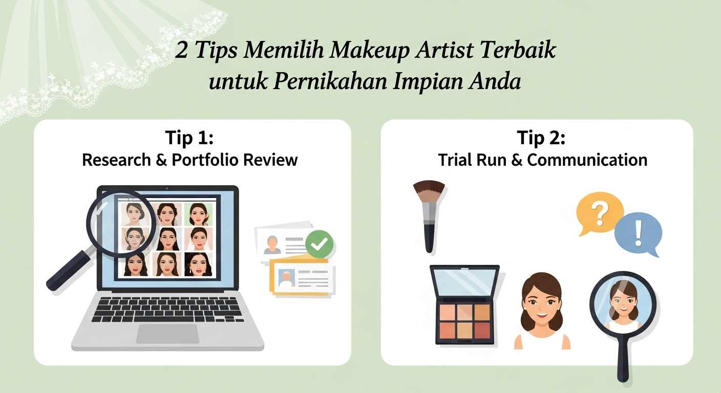 Panduan 12 Tips Memilih MUA Terbaik untuk Pernikahan Impian Anda