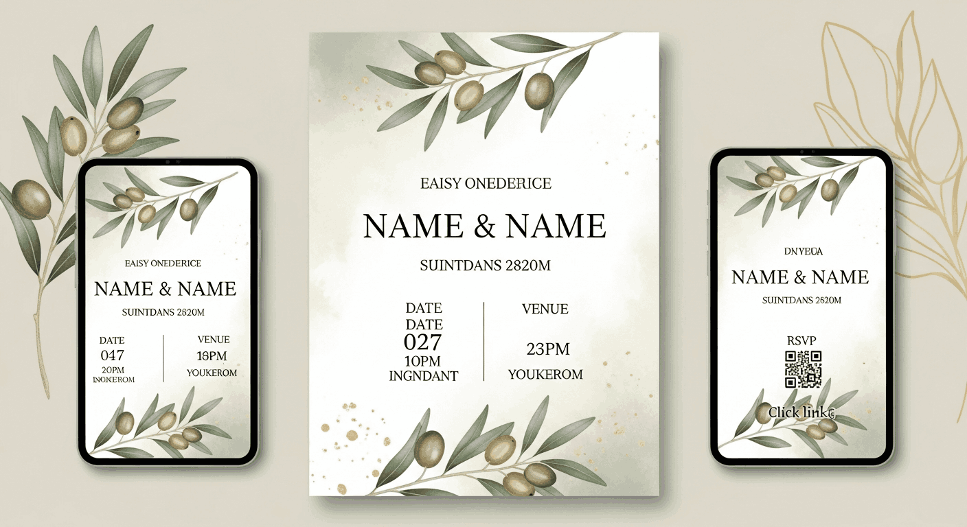 Undangan Digital Nikah Praktis dan Stylish