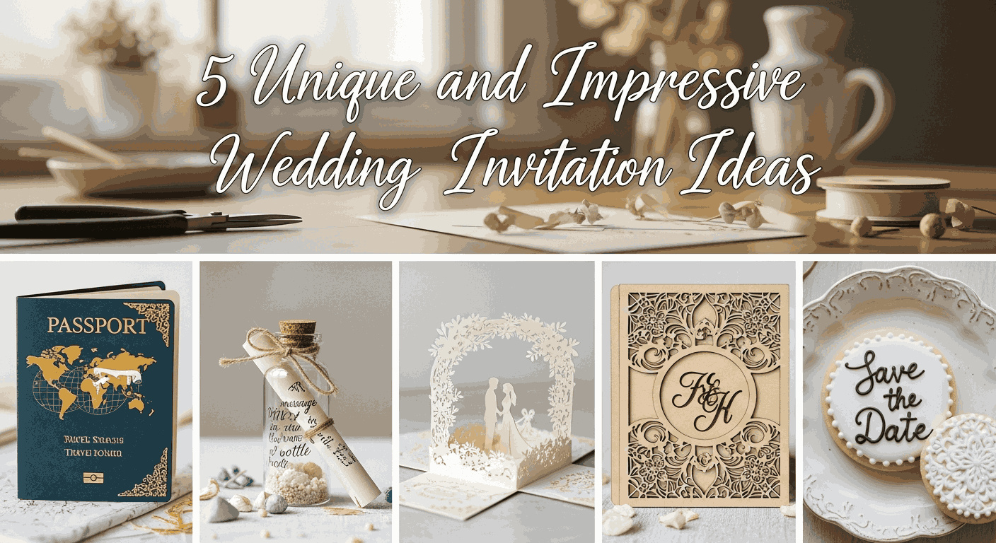 Cara Membuat Undangan Nikah yang Unik dan Mengesankan: 5 Ide yang Bisa Kamu Coba