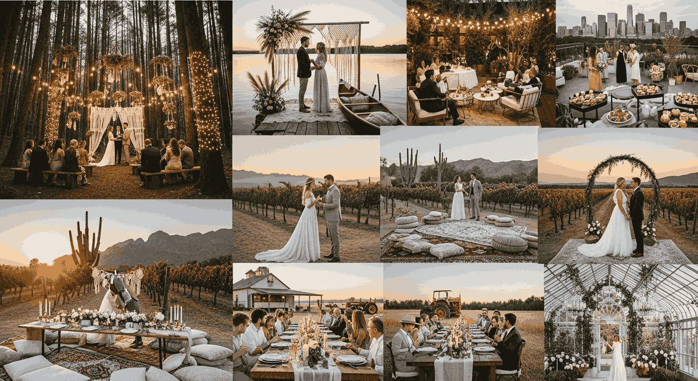 Panduan 10 Ide Pernikahan Unik dan Kreatif di Venue Outdoor Asri