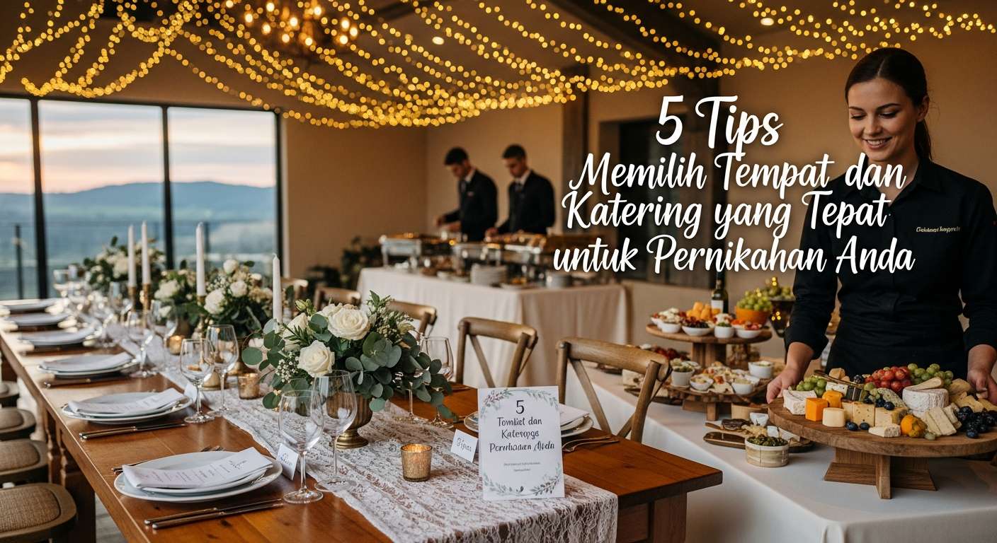 Panduan Rahasia Pernikahan Impian: 5 Tips Pilih Venue dan Catering yang Tepat untuk Pernikahan Anda