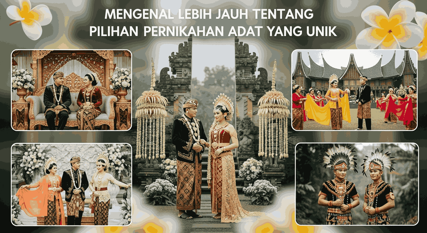 Mengenal Lebih Jauh tentang Pilihan Tema Pernikahan Adat yang Unik