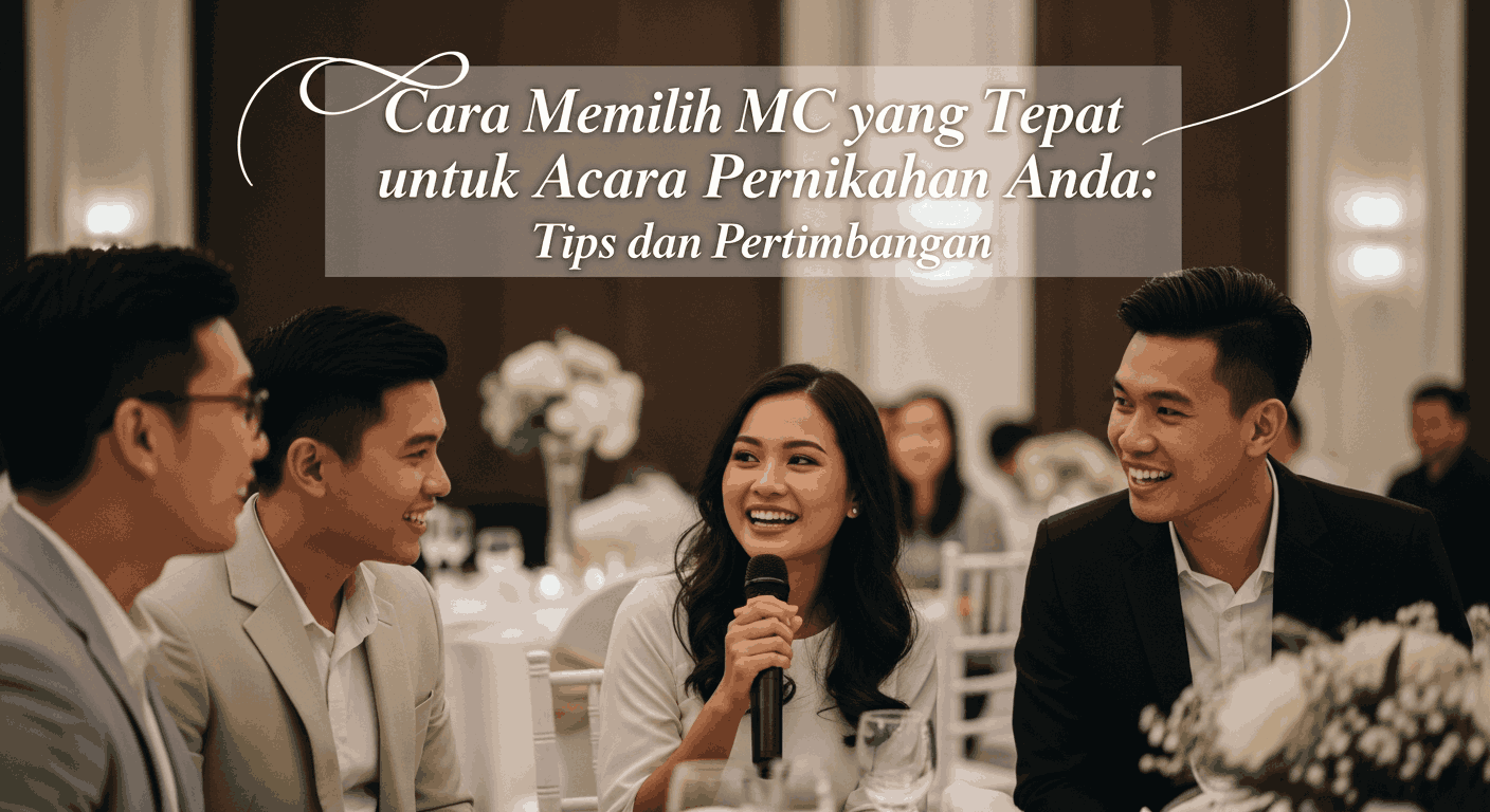 Cara Memilih MC yang Tepat untuk Acara Pernikahan Anda: Tips dan Pertimbangan Cara Memilih MC yang Tepat untuk Acara Pernikahan Anda: Tips dan Pertimbangan